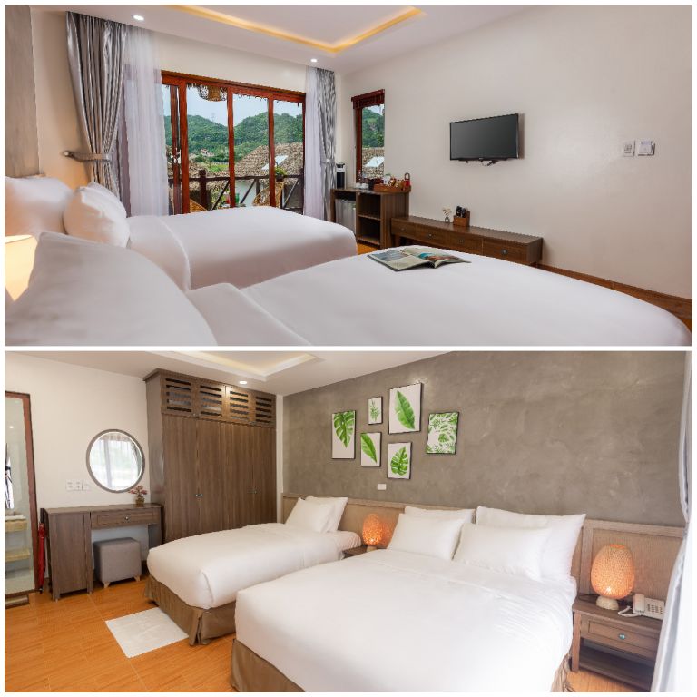 Do chỉ có tổng cộng 2 căn hộ hướng vườn cho gia đình tại trung tâm Mộc Châu Eco Garden Resort, nên thường xuyên có tình trạng hết phòng.