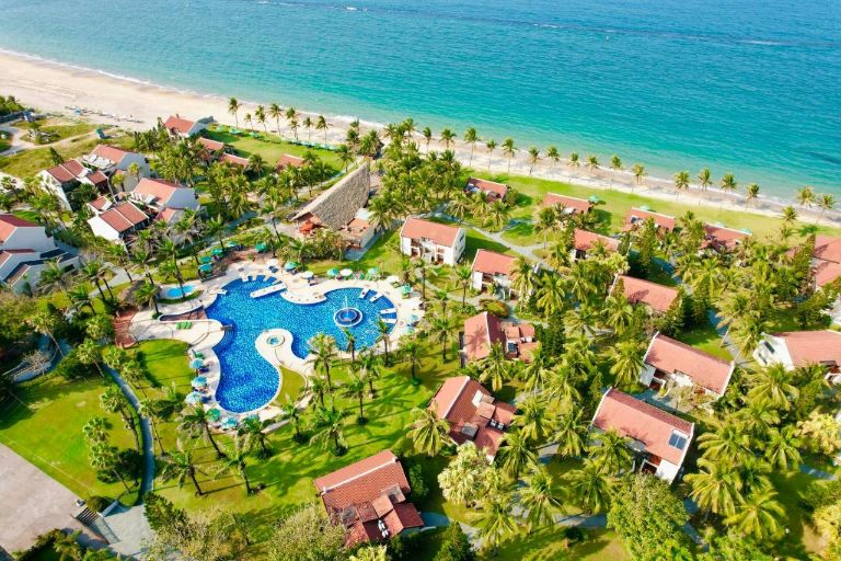 Palm Garden Resort Hội An - một trong những khu nghỉ dưỡng được du khách yêu thích vì vị trí và các dịch vụ tiện nghi. 