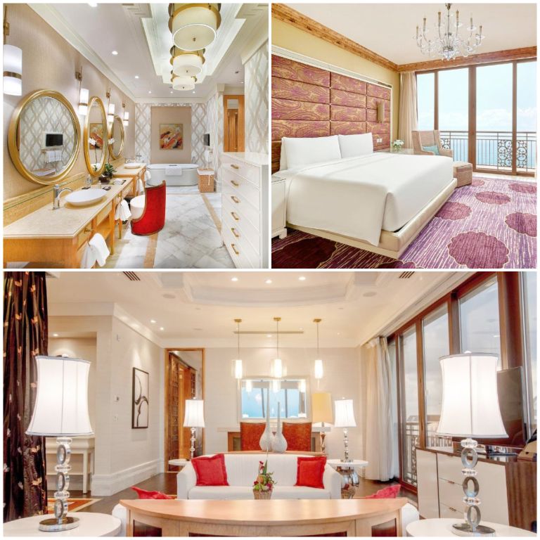 InterContinental Grand Hồ Tràm thiết kế các căn phòng mang đậm phong cách quý tộc sang trọng (nguồn: facebook.com)