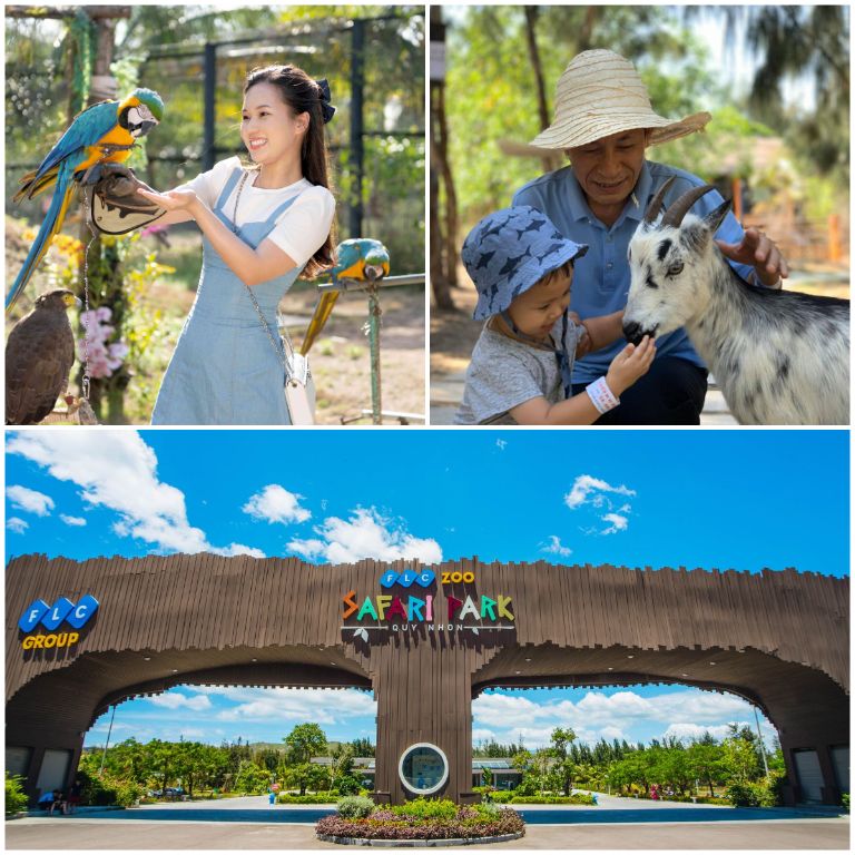 FLC Zoo Safari Park là công viên động vật bán hoang dã có quy mô lớn nhất tại Cát Tiến Bình Định (nguồn: booking.com)