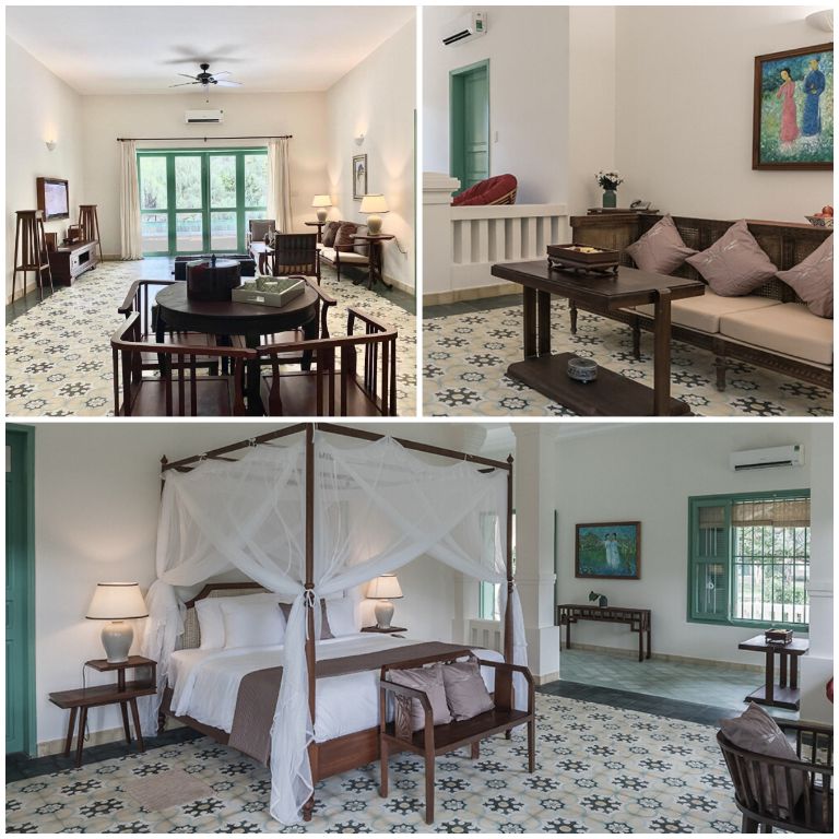 Mỗi loại suite và biệt thự tại resort Côn Đảo này đều được trang bị hồ bơi riêng và mang đến tầm nhìn tuyệt đẹp ra khu vườn nhiệt đới cực mê.