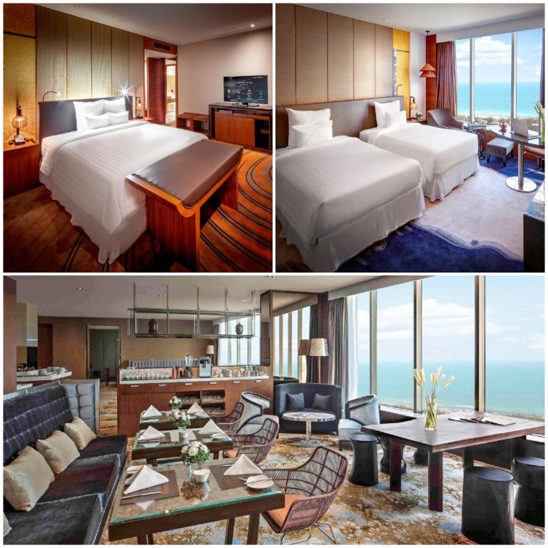Pullman Resort Vũng Tàu có hệ thống phòng nghỉ đương đại với gam màu nổi bật (nguồn: booking.com)