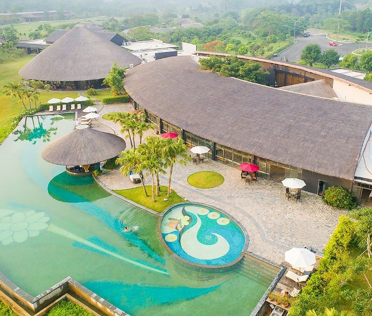Serena Resort Kim Bôi nổi tiếng là một trong những khu nghỉ dưỡng 5 sao tại homestay Hòa Bình