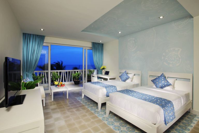 Azul Sea View được mệnh danh là hạng nghỉ có view đẹp nhất hệ thống lưu trú với tầm nhìn trực diện ra biển Mũi Né cực chill.