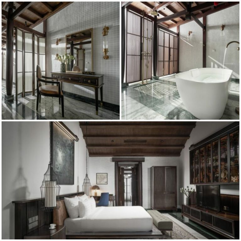 Hạng nghỉ The Secret Villa được chia thành 2 phòng ngủ nhỏ là Phòng Heritage và Phòng Tropical, mỗi hạng phòng đều có thiết kế hoàn toàn khác biệt.