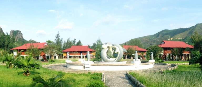 Khu du lịch sinh thái Việt Mỹ có diện tích rộng nhất trong số các resort cùng phân khúc ở Vân Đồn. (Nguồn: dothi.net)