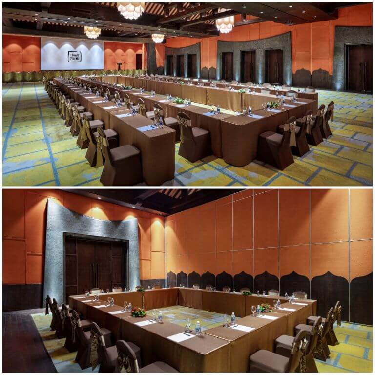 Resort Yên Tử Legacy sở hữu phòng họp với không gian rộng lớn. 