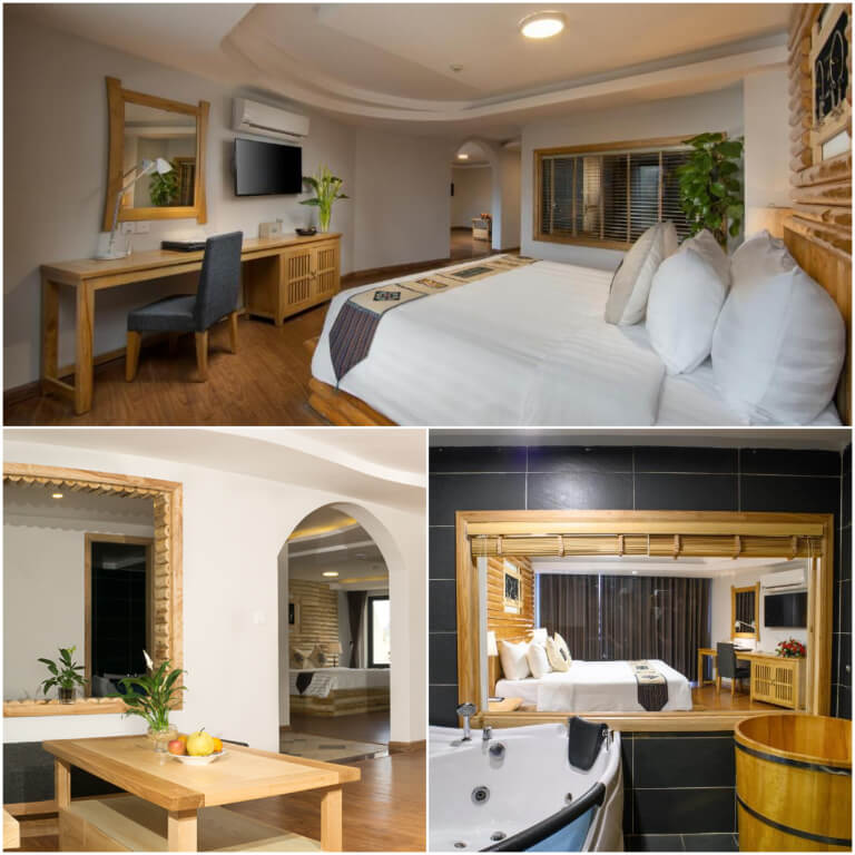 Phòng Suites - không gian nghỉ dưỡng sang trọng và hiện đại nhất Sapa Highland Resort & Spa.