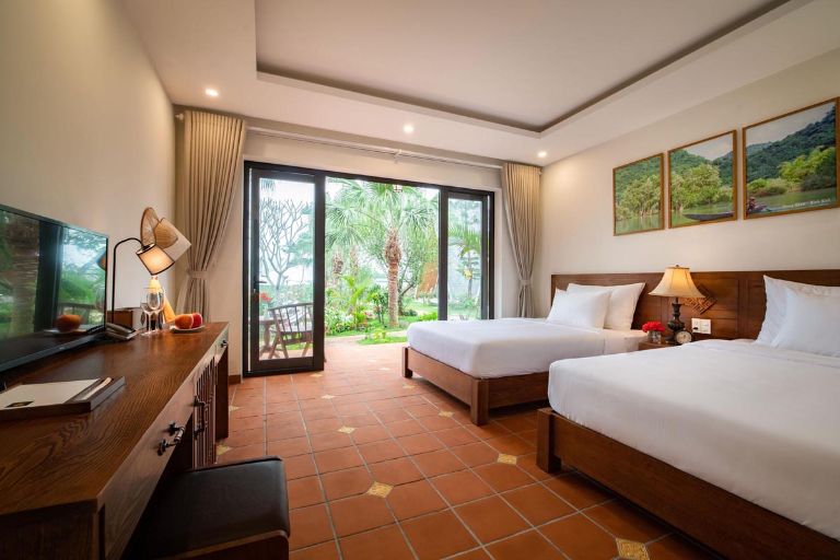 Phòng Grand Deluxe Gia Đình tại Bai Dinh Garden Resort & Spa Ninh Bình là lựa chọn hoàn hảo cho gia đình bạn. 