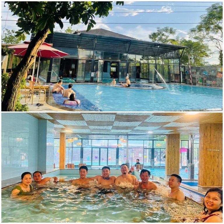 Bamboo Resort Phú Thọ sở hữu cả khu tắm khoáng nóng trong nhà và ngoài trời cho bạn tha hồ khám phá (nguồn: facebook.com)