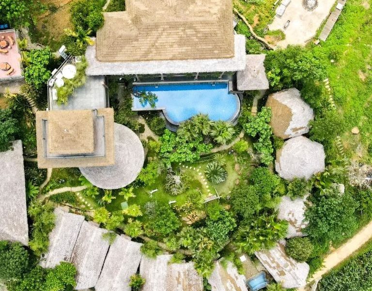 Ebino Pù Luông Resort and Spa là một khu nghỉ dưỡng thiết kế độc đáo tại Thanh Hóa. (nguồn: Booking.com).