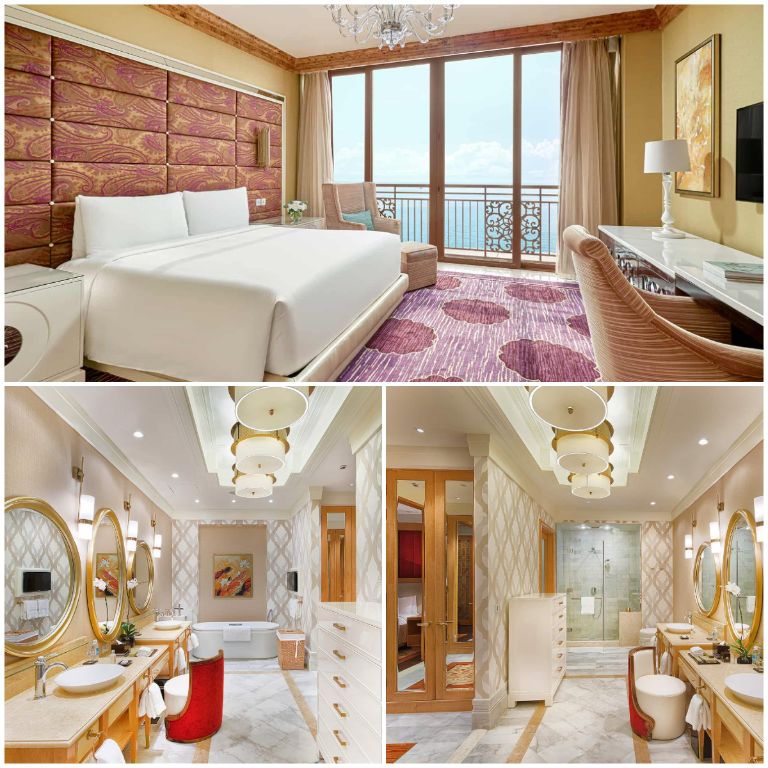Với nội thất độc đáo và chất liệu cao cấp, phòng Suite Grand thể hiện sự kết hợp hoàn hảo giữa phong cách cổ điển và hiện đại.