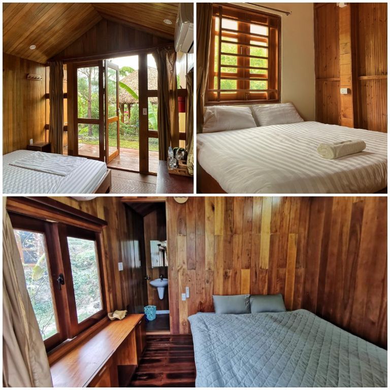 Tại homestay Hà Giang này, du khách sẽ được nghỉ ngơi trong các phòng nghỉ hiện đại, thoải mái. 