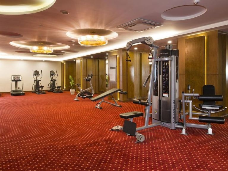 Mường Thanh Luxury Nha Trang cung cấp một phòng gym với đầy đủ các thiết bị, dụng cụ hiện đại nhất. (nguồn: agoda.com)