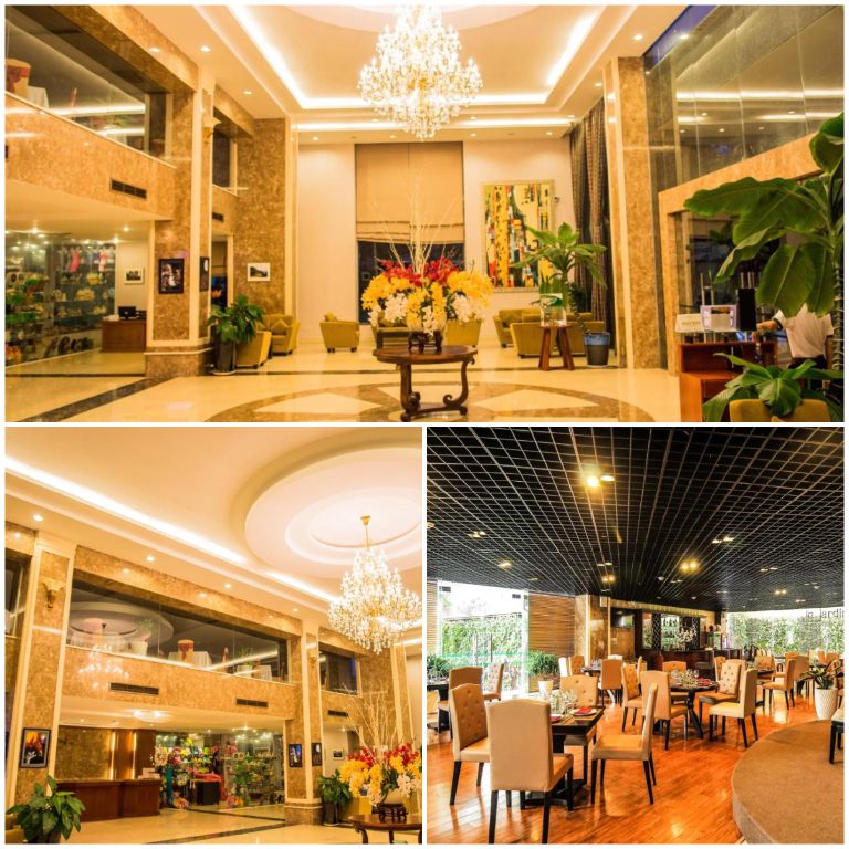 Khách sạn Mường Thanh Vũng Tàu sở hữu lối kiến trúc kiểu Âu vô cùng sang trọng.
