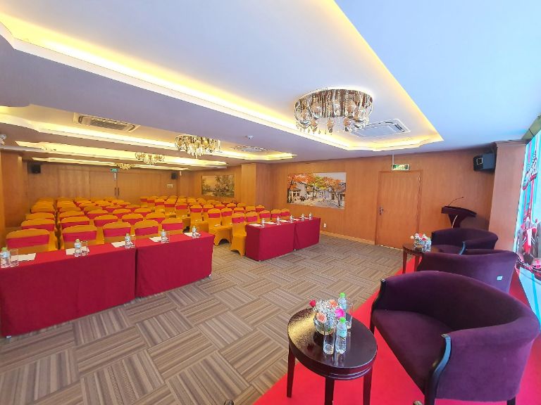 Phòng họp và hội nghị sang trọng và hiện đại tại Khách sạn Mường Thanh Vũng Tàu.