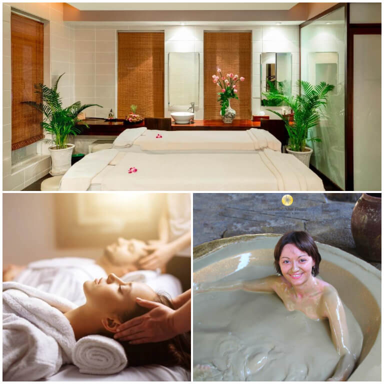 Sunrise Spa có đa dạng các gói dịch vụ massage thư giãn và phục hồi sức khỏe, được thực hiện bởi những nhân viên giàu kinh nghiệm.