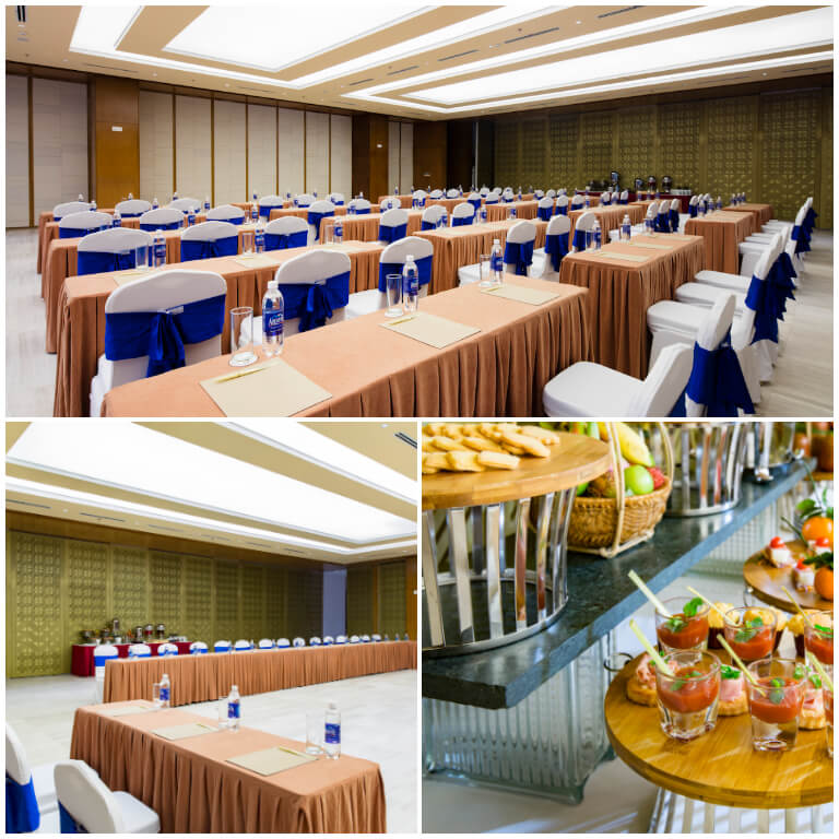 Khách sạn Starcity Nha Trang là địa điểm lý tưởng để du khách tổ chức các sự kiện quan trọng bởi sở hữu kiến trúc sang trọng cùng với hệ thống âm thanh, ánh sáng,... được trang bị đầy đủ.