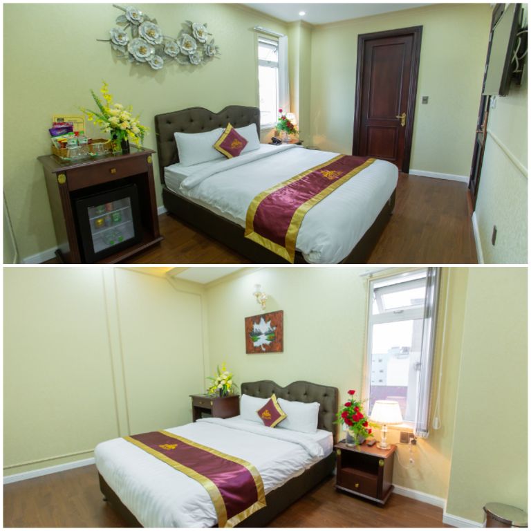 Hạng phòng Superior Double/Twin Room là hạng nghỉ có thiết kế đơn giản theo lối minimalist nhằm tận dụng diện tích phòng 1 cách tối đa nhất (nguồn: booking.com)