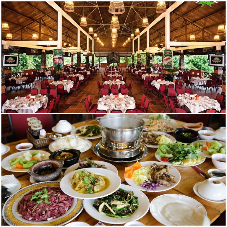 Nhà hàng Muông Xanh với kiến trúc và ẩm thực lấy cảm hứng từ vùng đất Tây Nguyên, 