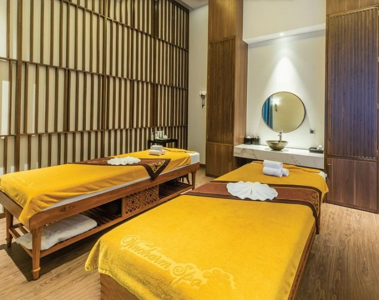 YHI Spa có không gian trị liệu ấm cúng, thư giãn, đảm bảo riêng tư, kín đáo cho mỗi du khách. (nguồn: faecbook.com)
