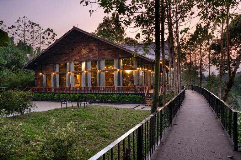 Hạng biệt thự Ravine Villa là căn biệt thự song lập, nơi đón bình minh và hoàng hôn tuyệt đỉnh tại Hà Giang (nguồn: booking.com)