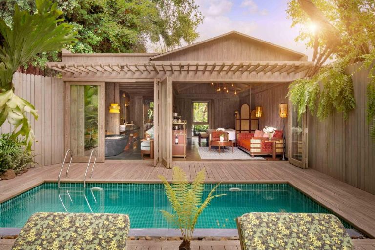 An Lâm Resort Bình Dương là một khu nghỉ dưỡng 5 sao quốc tế với những căn biệt thự đương đại nằm giữa rừng cây nhiệt đới tươi mát. (Nguồn: Internet)