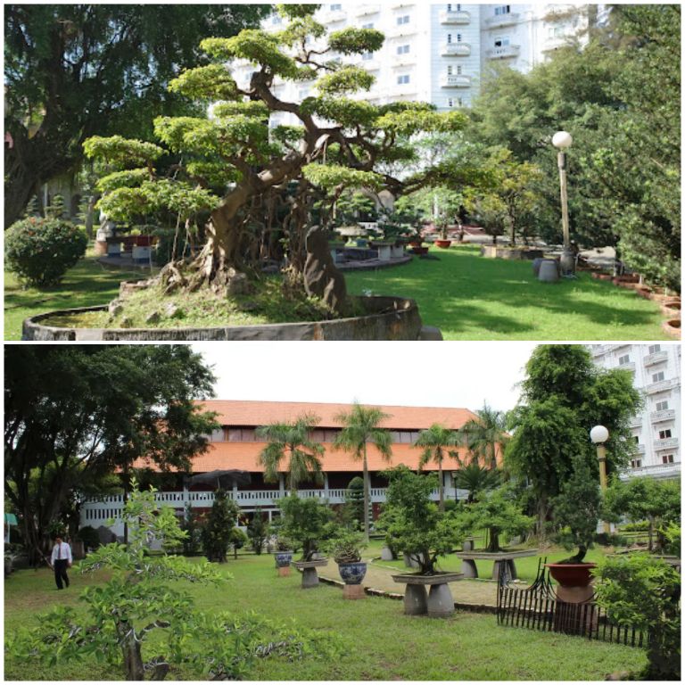 Khu nghỉ dưỡng 3 sao sở hữu khuôn viên rộng rãi và được bao phủ bởi vườn cây xanh mát với vô vàn các loại cây cảnh quý hiếm. (Nguồn: Internet) 