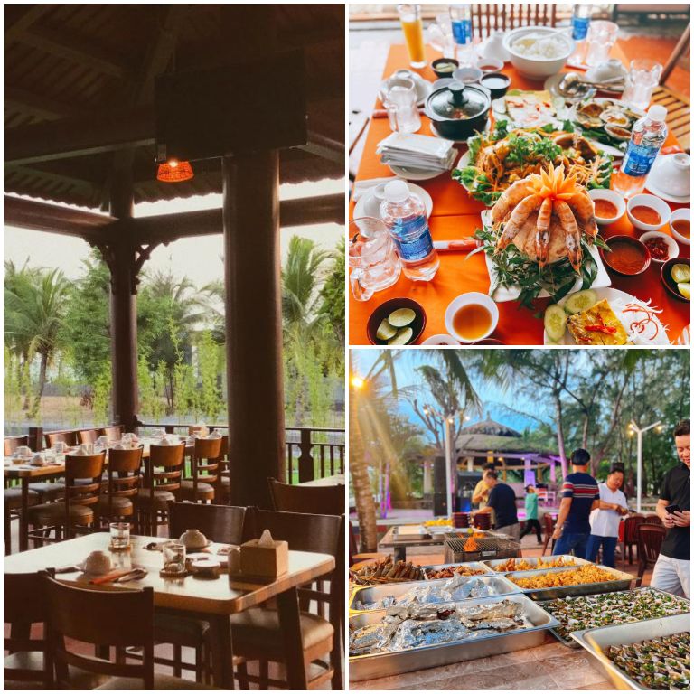 Cam Bình Resort mang đến cho du khách trải nghiệm các món ăn đậm chất vùng biển Bình Thuận. 