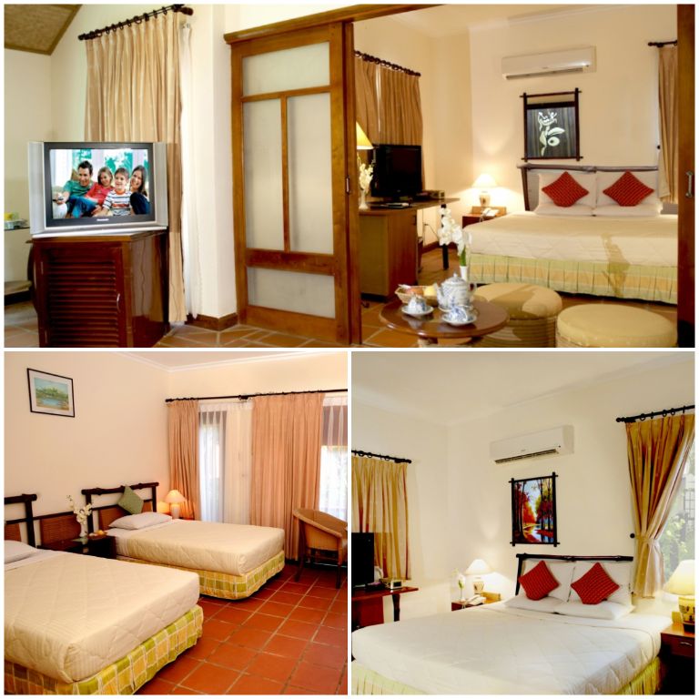 Cần Giờ Resort cung cấp các phòng và biệt thự thiết kế tinh tế, với tiện nghi hiện đại và sang trọng. 