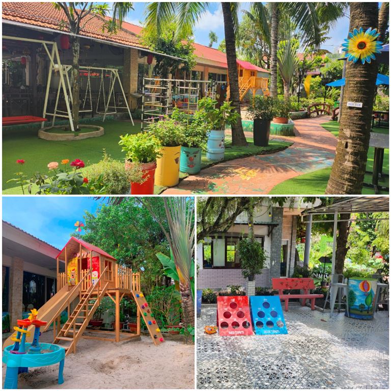 Thành Đạt Hoa Viên Resort là nơi vui chơi giải trí sống động của trẻ em với khu vực nhiều trò chơi vui nhộn, hấp dẫn. 