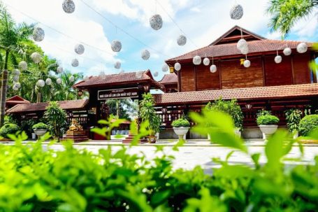 Resort Điện Biên được biết đến là khu nghỉ dưỡng mang vẻ đẹp Tây Bắc.