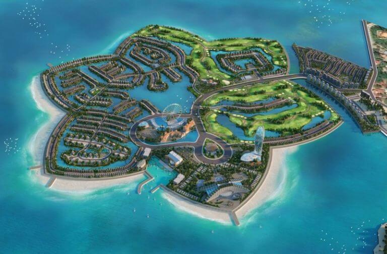 FLC Đồ Sơn Beach & Golf Resort được thiết kế theo hình hoa sen 6 cảnh hướng thẳng ra đại dương xanh thẳm. (Nguồn: internet)