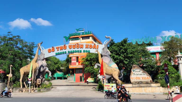 Vườn Xoài Resort Đồng Nai còn có một khu vực sở thú riêng vô cùng độc đáo. 