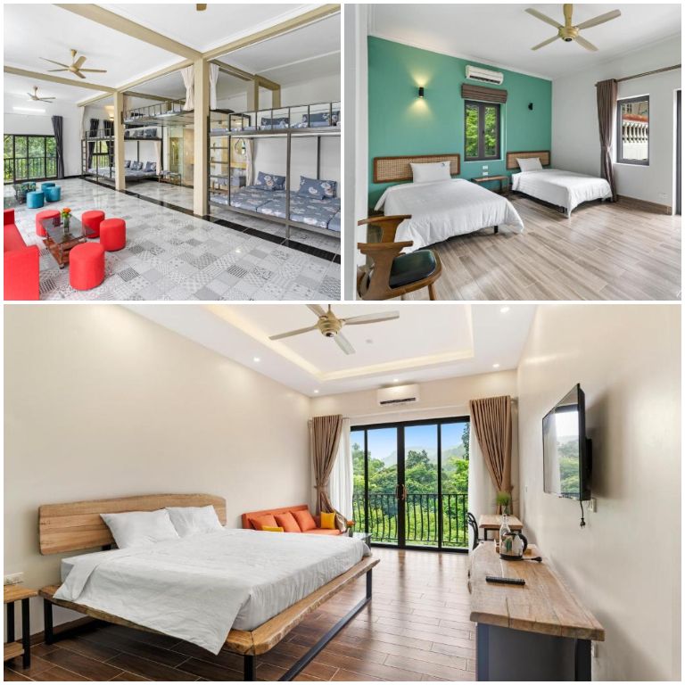 Phong cách nội thất trong villa đem đến cho du khách không gian nghỉ dưỡng sang trọng và hiện đại. (nguồn: Booking.com).