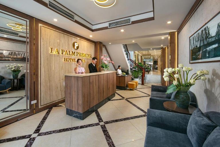 Hà Nội La Palm Premier Hotel & Spa là điểm lưu trú an toàn, thoải mái và sang trọng (nguồn: booking.com).