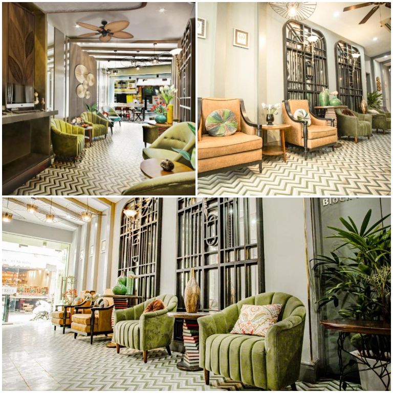 Không gian của Hanoi Centre Silk Hotel & Travel mang đậm chất vương giả, xa xỉ (nguồn: Booking.com).