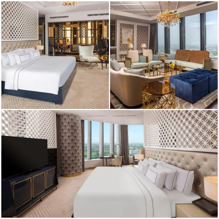 Mỗi phòng nghỉ tại Melia Vinpearl Hà Tĩnh đều được thiết kế với những gam màu sáng cùng đồ nội thất cao cấp. (nguồn: booking.com)
