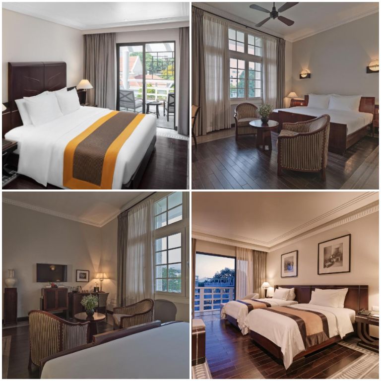  Với 122 phòng và suite được thiết kế sang trọng, khách sạn tạo ra sự kết hợp hoàn hảo giữa không gian riêng tư và tiện nghi hiện đại.