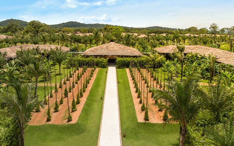 Fusion Resort là khu nghỉ dưỡng mang vẻ đẹp của thiết kế đương đại và có diện tích rộng lên đến 20 héc ta.