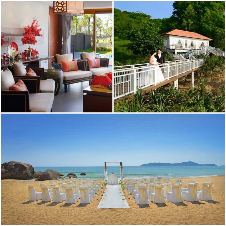 Khu nghỉ dưỡng cung cấp dịch vụ tổ chức đám cưới từ chuẩn bị địa điểm đến trang trí không gian lễ theo yêu cầu của du khách