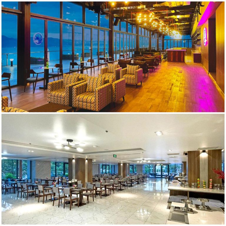 Hai nhà hàng trong tòa nhà chính mang đến không gian thưởng thức ẩm thực sang trọng, cao cấp và hiện đại. (Nguồn: Internet)