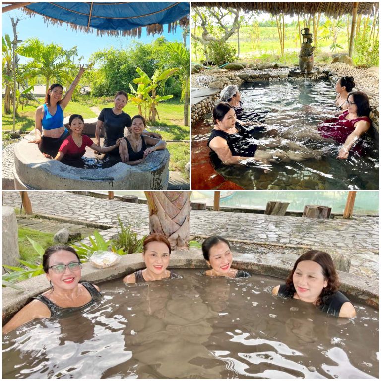 Dịch vụ ngâm bùn khoáng nóng là dịch vụ hot hit nhất tại Hamya Hotsprings and Resort Quảng Ngãi. (nguồn: facebook.com)