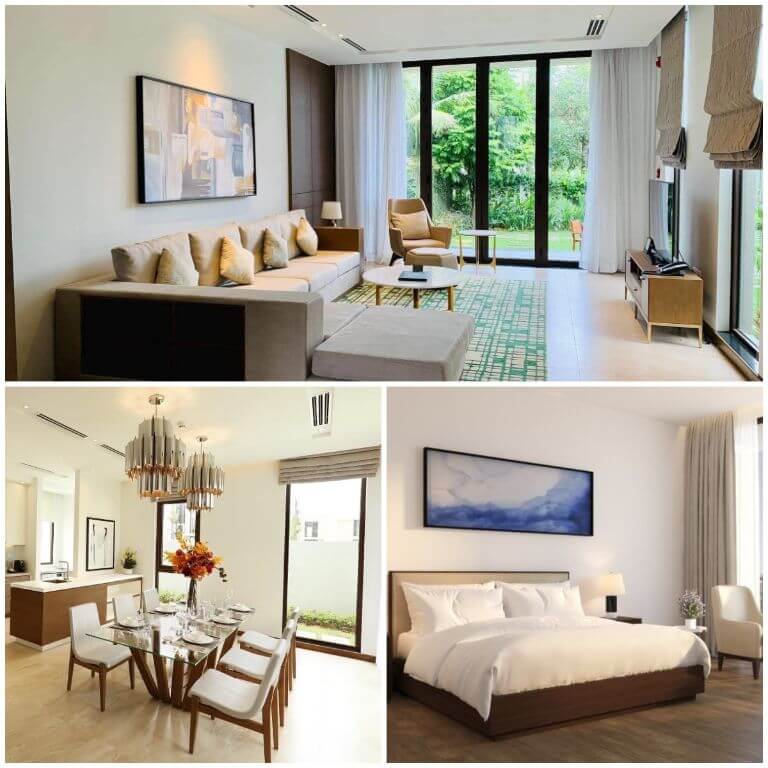 Premier Village Ha Long Bay Resort có các căn villa đầy đủ nội thất, tiện nghi sang trọng. 