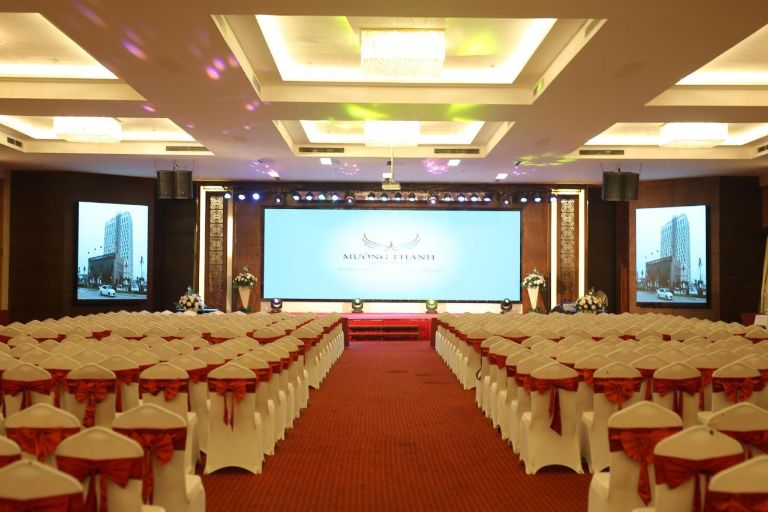 Mường Thanh Grand Thanh Hoá là diểm đến phù hợp để tổ chức các tiệc gala công ty, hội nghị hội thảo quốc tế (nguồn: booking.com)
