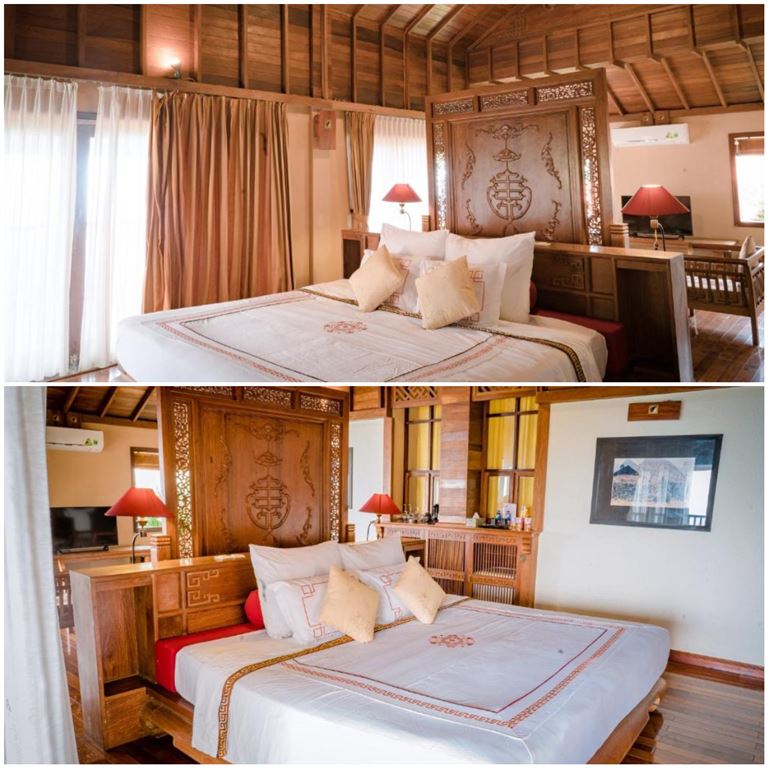 Du khách đánh giá cao các hạng phòng tại Belvedere Tam Dao Resort với thiết kế tối giản, có view bao quát toàn cảnh Tam Đảo. 