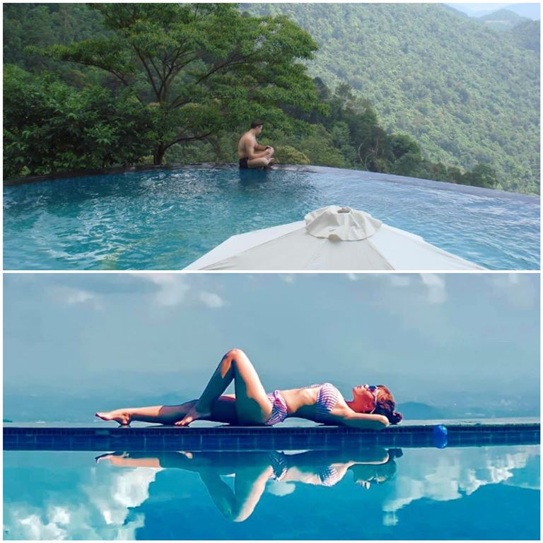 Bể bơi đẹp mắt, với tầm nhìn mở ra toàn cảnh núi rừng, thị trấn Tam Đảo là điểm nhấn tại Belvedere Tam Dao Resort. 