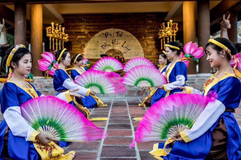 Resort Yên Tử Legacy đem tới các hoạt động trải nghiệm văn hóa truyền thống, địa phương đa dạng.