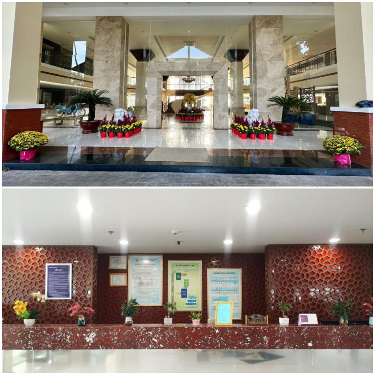 Hòn Trẹm Resort & Spa với lối thiết kế mộc mạc giản dị nhưng vẫn vô cùng hiện đại và tinh tế trong từng chi tiết từ sảnh đến phòng nghỉ.