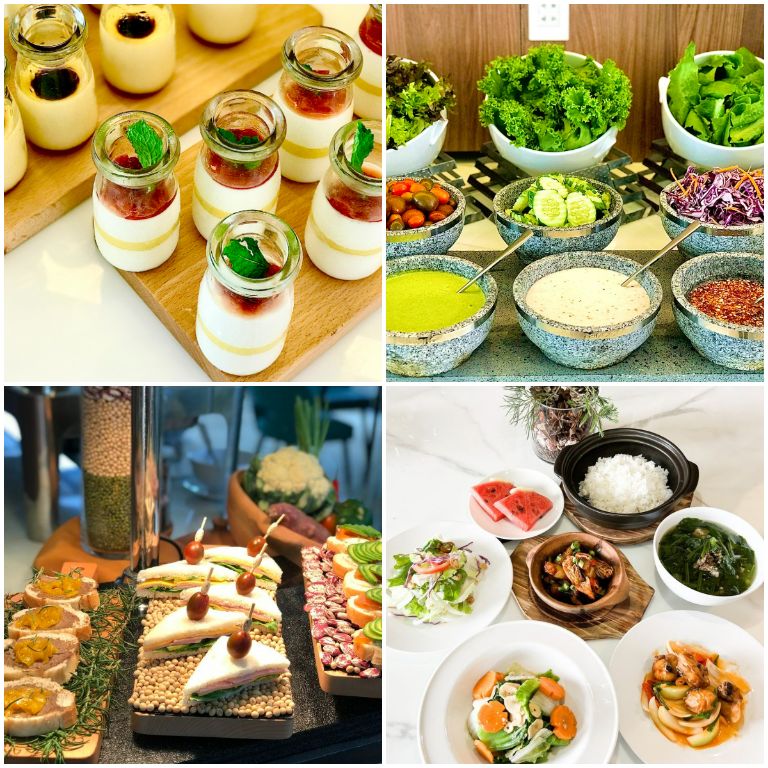 Nhà hàng Rừng Lá Kim chuyên phục vụ các món Á, buffet hay tiệc nước BBQ đầy thơm ngon. (nguồn: booking.com)